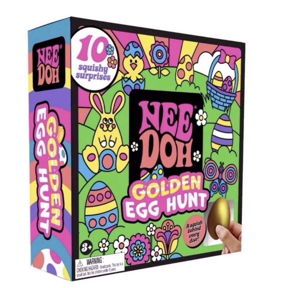 Nee Doh Golden Egg Hunt Squishy Surprise SHIPS NEXT DAY SEND OFFER MAKE A BUNDLE